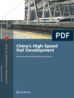 Chinas High Speed Rail Development