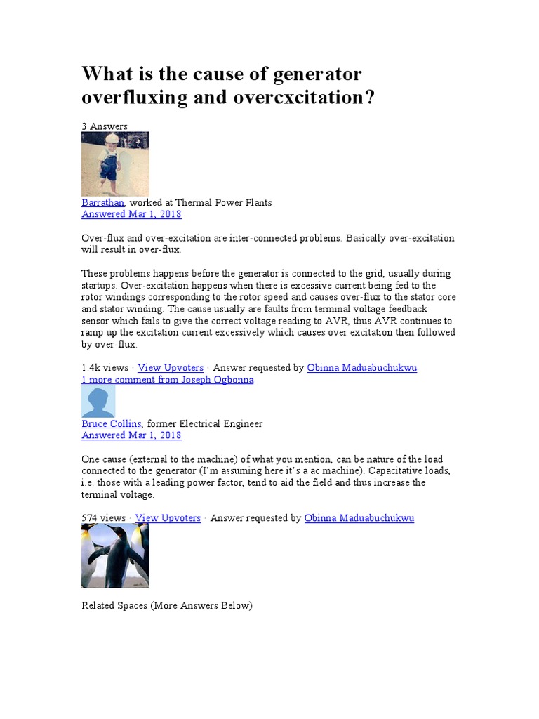 what-is-the-cause-of-generator-overfluxing-and-overcxcitation-pdf