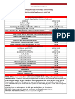 Bundoora Melbourne Rates Schedule 2020 PDF