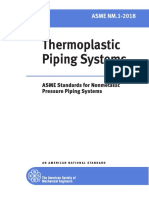 ASME NM 1 2018 Thermoplastic Piping Systems PDF