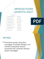 Pendampingan Pasien Sakaratul Maut