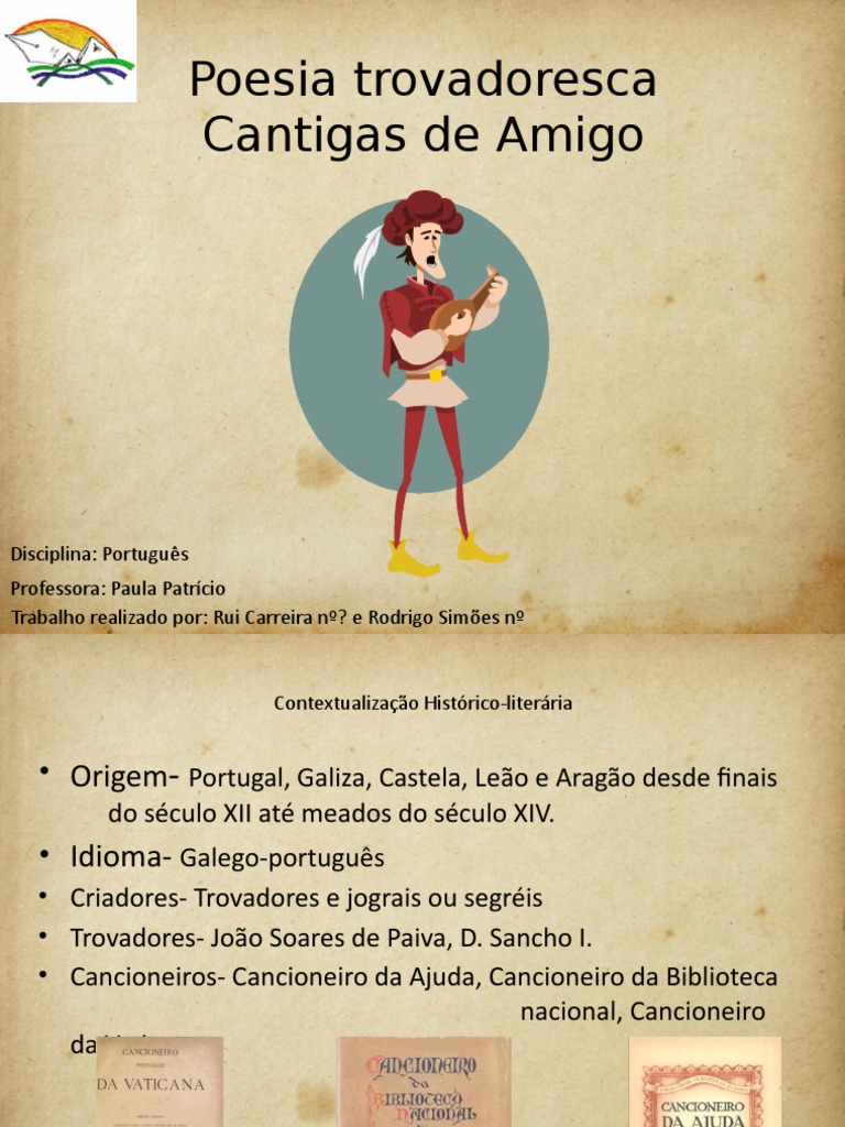 Análise das Cantigas de Amigo | PDF | Poesia