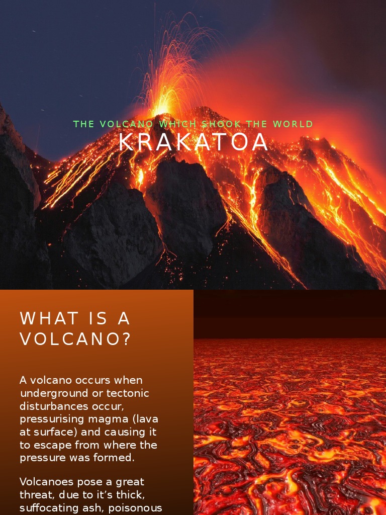 Krakatoa Eruption | PDF | Volcanic Ash | Volcano