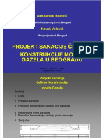 Vdocuments - MX - Bojovicvelovic Projekt Sanacije Celicne Konstrukcije Mosta Gazela PDF