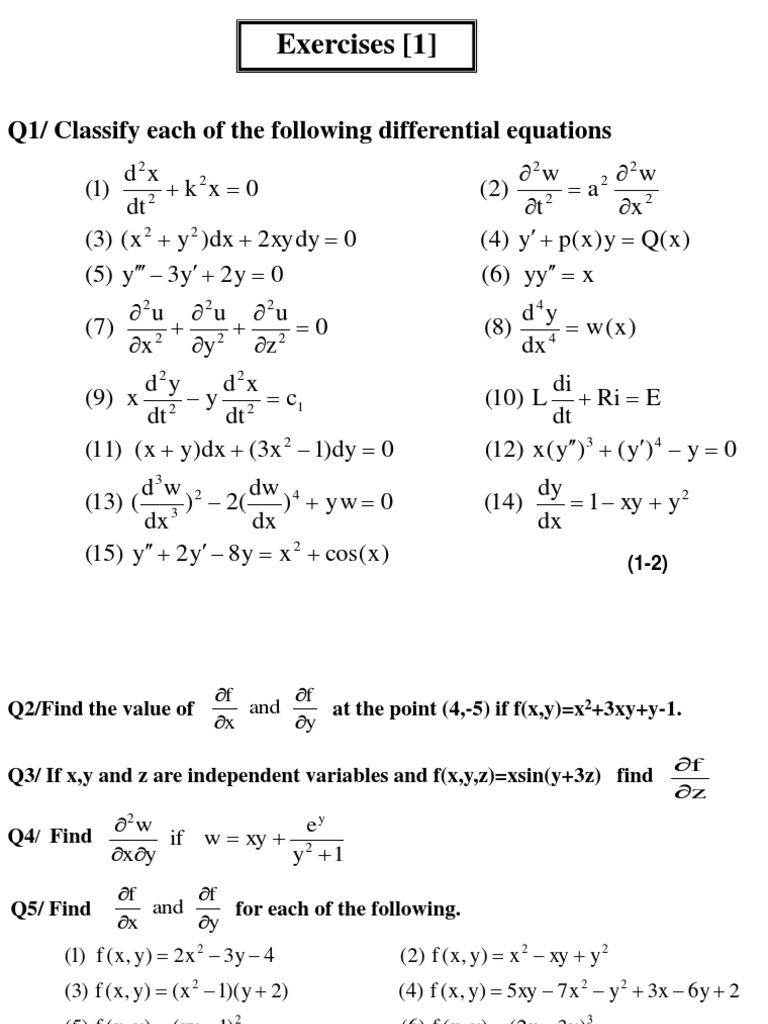 2 Pdf Pdf Equations Elementary Mathematics