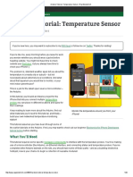 Arduino Tutorial - Temperature Sensor - Ray Wenderlich