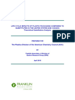 LCI analysis & comparison of plastics