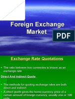 Foreign Exchange Market