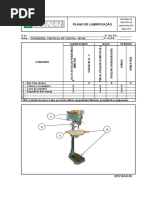 Plano de Lubrificação para Furadeira de Coluna SENAI (Revisão 02)