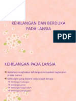 Kehilangan Dan Berduka Pada Lansia 1