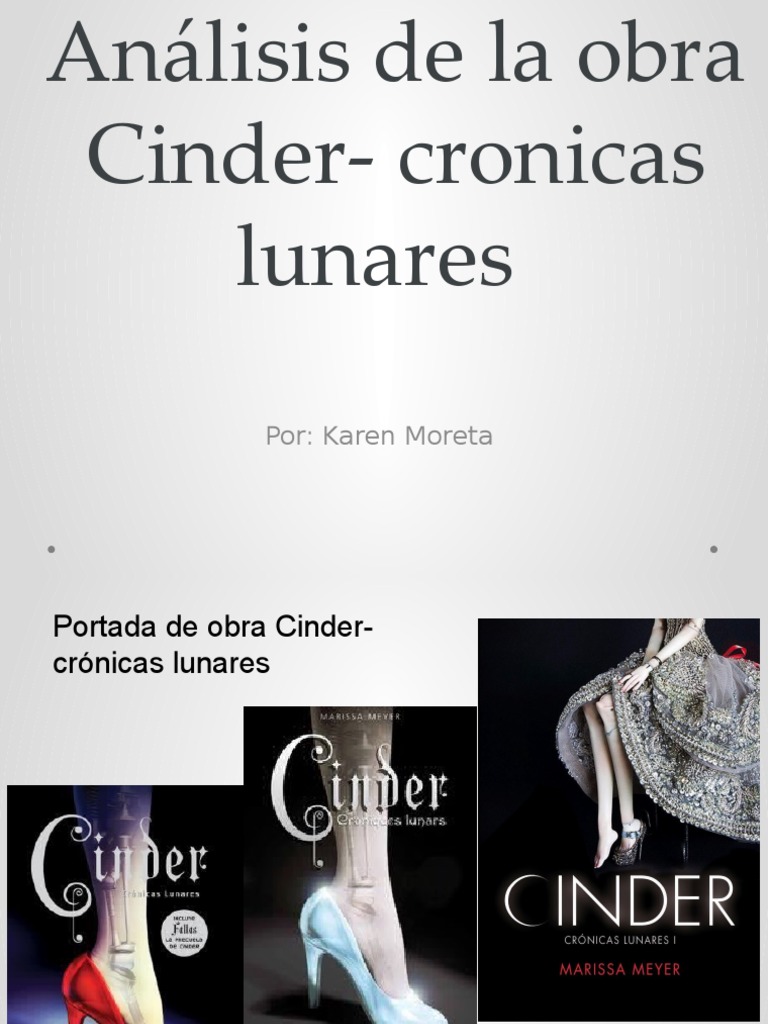 Análisis de La Obra Cinder | PDF
