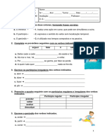 Test - Formas Verbais-Nao-Finitas PDF