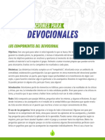 indicaiones par Devocionales