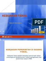 Kebijakan Fiskal