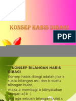 Konsep Habis Dibagi Dalam Bilangan