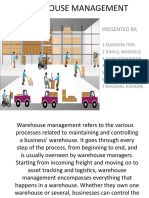 Warehouse Management