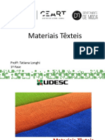 Tecidos e Outros Materiais Têxteis