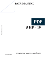 ZF 5HP19 Transmission Repair Manual PDF