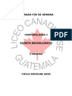 Contabilidad I: Teoría de cargo y abono, patrimonio, ecuación patrimonial, inventario