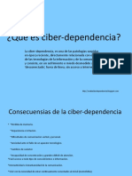 Qué Es Ciber Dependencia?