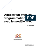 Adopter Un Style de Programmation Clair Avec Le Modele MVC