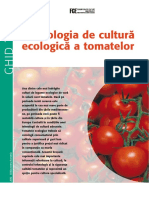 (2010) Tehnologia de cultură ecologică a tomatelor