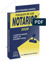 Responsabilidades Fiscales de Los Notarios 2020