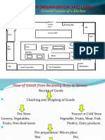 KITCHEN ORGANIZATION AND LAYOUT