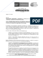 CIRCULAR 20184000514371 - Aclaracion resolucion 2498 y 4918