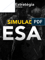 1 Simulado ESA - Estratégia Militares