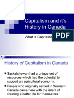 Capitalism and It's History in Canada