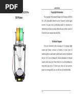 M-Jet 35 Build and Installation Guide | PDF | 3 D Printing | Screw