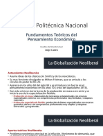 Neoliberalismo Globalización