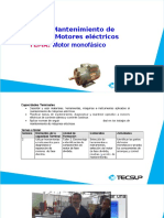 Curso mantenimiento motores eléctricos: Motor monofásico