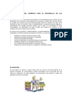 LA IMPORTANCIA DEL COMERCIO PARA EL DESARROLLO DE Los Pueblos