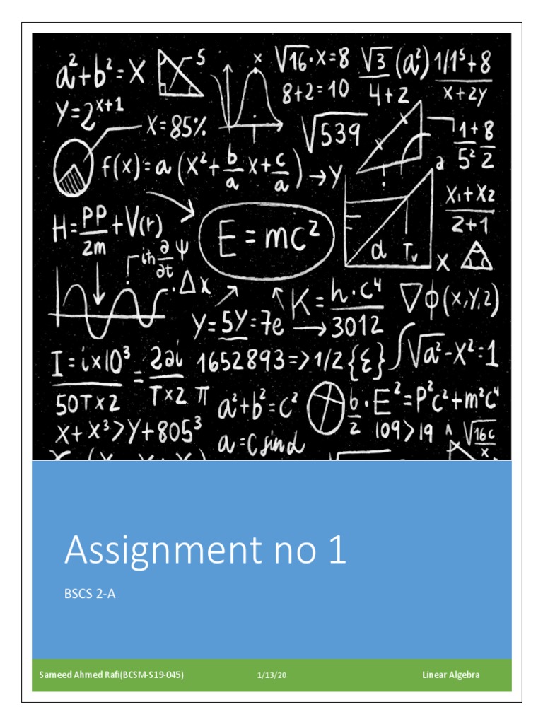 Applications of linear algebra in computer science pdf linear