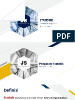 Pertemuan 01 - Pengantar Statistik PDF