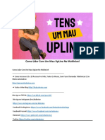 Como Lidar Com Um Mau UpLine No Multinível