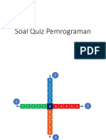 Soal Quiz Programming