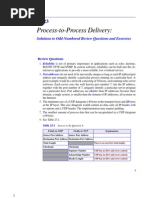 Process-to-Process Delivery:: Solutions To Odd-Numbered Review Questions and Exercises