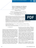 Artigo Observador de Luenberger Na Estimação de Atitude e Velocidade Angular em Nanossatélites