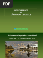Apresentação Sustentabilidade na Câmara dos Deputados