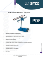 STDMC322 - Carotteuse Universelle Électrique