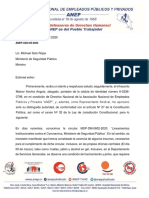 ANEP-Fuerza Pública solicita al MSP distribuir insumos de prevención contra el  COVID-19 a cuerpos policiales