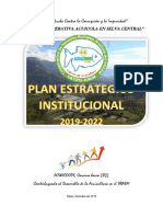Plan Estrategico Institucional de Acuacoops 2019-2022