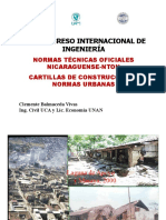 Normas técnicas y marco regulatorio para la construcción e ingeniería en Nicaragua