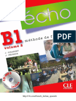 Echo B1.2 Methode (1ere Éd) PDF