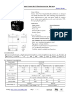 Data Sheet - Bateria - Fulibattery - FL12350-M PDF