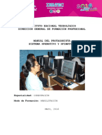 Manual Sistema Operativo y Ofimatica PDF