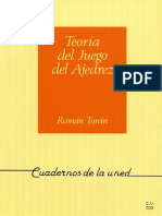 Teoría Del Juego Del Ajedrez, 1989, 244p (Roman Toran) PDF